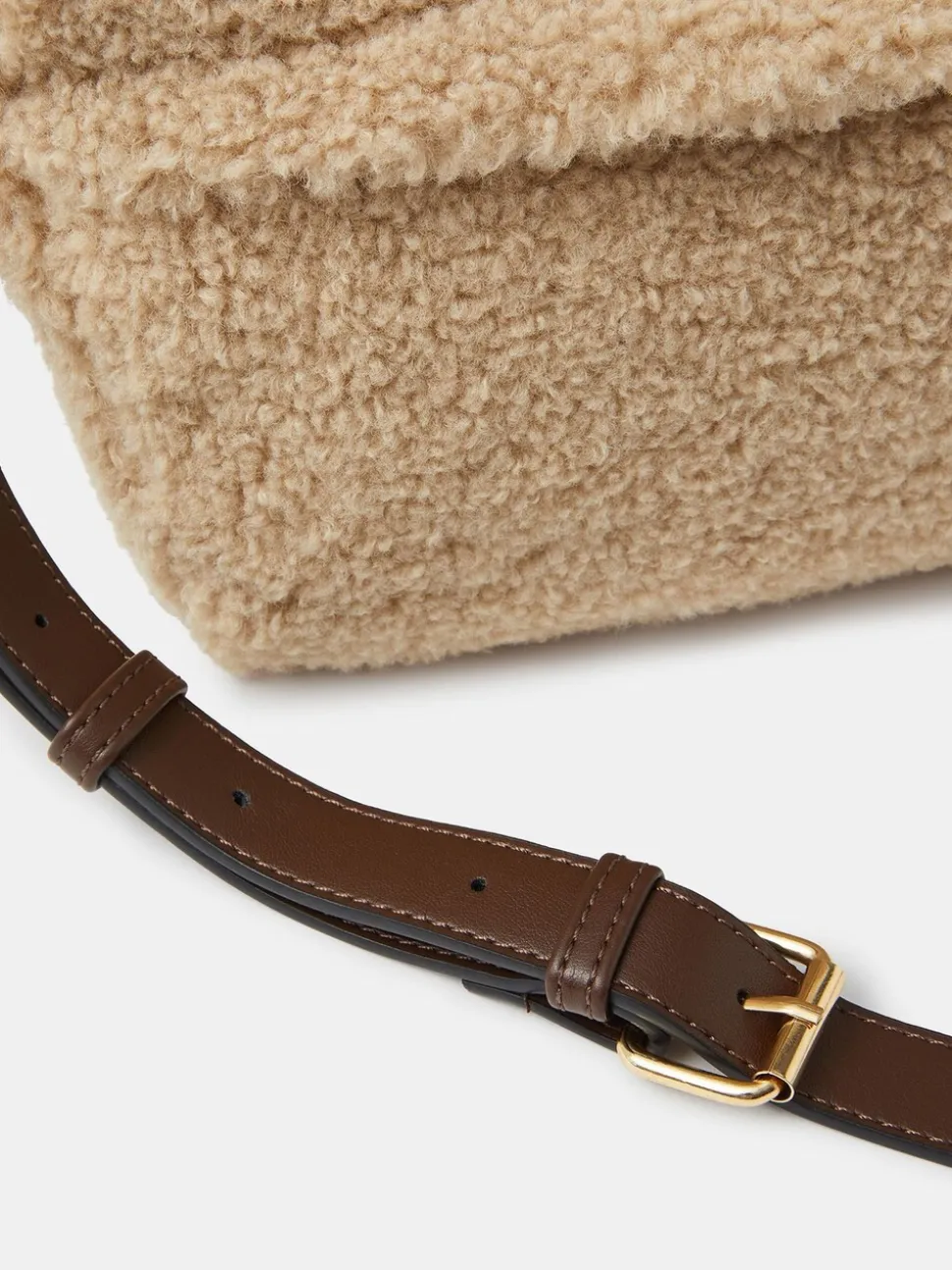 Accessorize Borg Cross-Body Bag