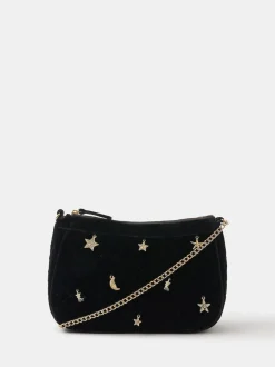 Accessorize Celestial Charm fluwelen tas