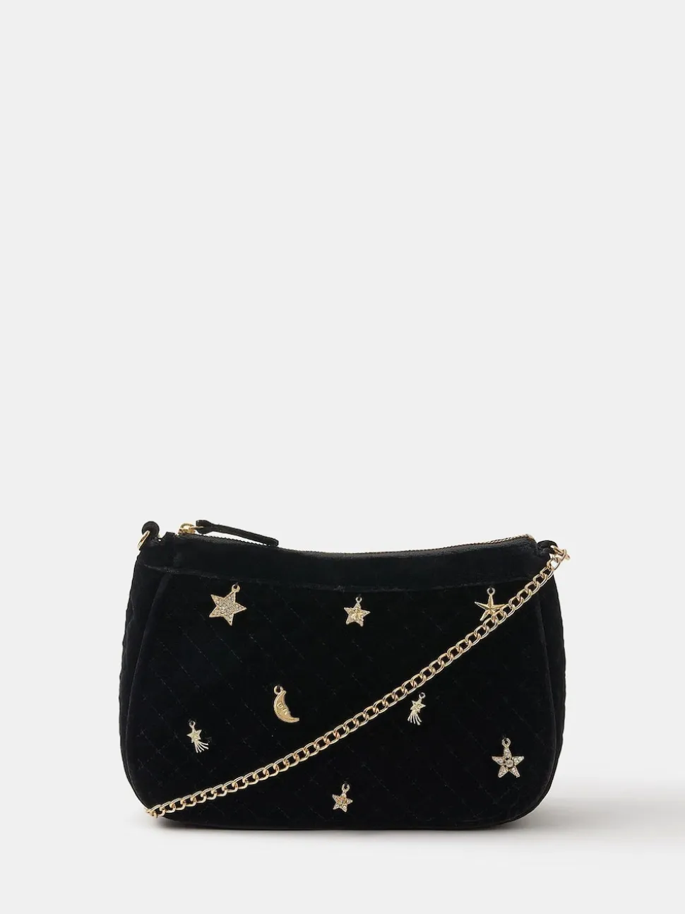 Accessorize Celestial Charm fluwelen tas