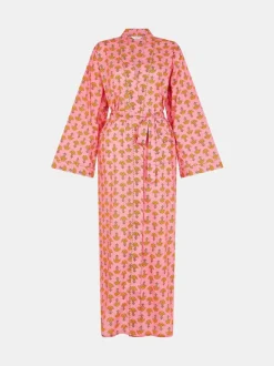 Accessorize Marigold Print Dressing Gown