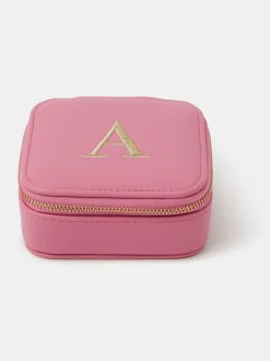 Accessorize Mini Square Initial Jewellery Box