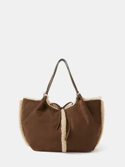 Accessorize Omkeerbare schoudertas van borg
