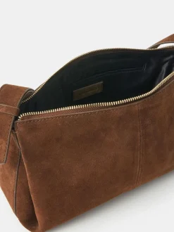 Accessorize Suede Shoulder Bag