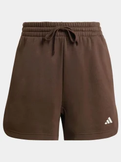 adidas 3 Stripe Studio Fleece Shorts