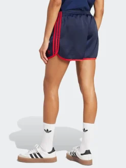 adidas Originals 3 Stripe Satin Sprinter Shorts