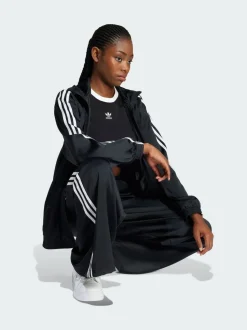adidas Originals Adicolor Satin Wide Leg Track Joggers