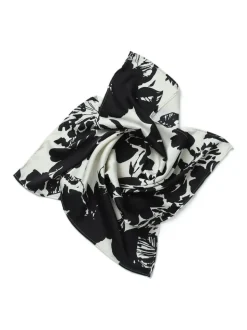 Aela Black and White Bandana Scarf