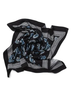 Aela Blue Paisley Scarf
