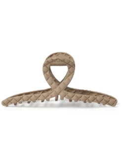 Aela Cream Cushion Cut Hair Claw