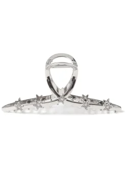 Aela Silver Tone Metal Star Hair Claw