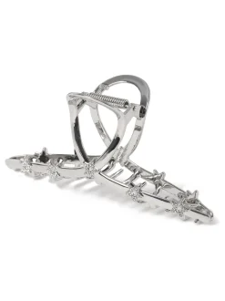 Aela Silver Tone Metal Star Hair Claw