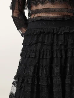 AllSaints Arlea Tulle Skirt