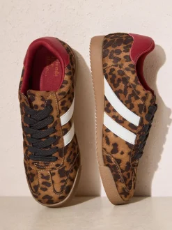 Animal - Friends Like These retro sportschoenen met veters, rubberen zool