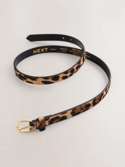 Animal - Smalle leren riem