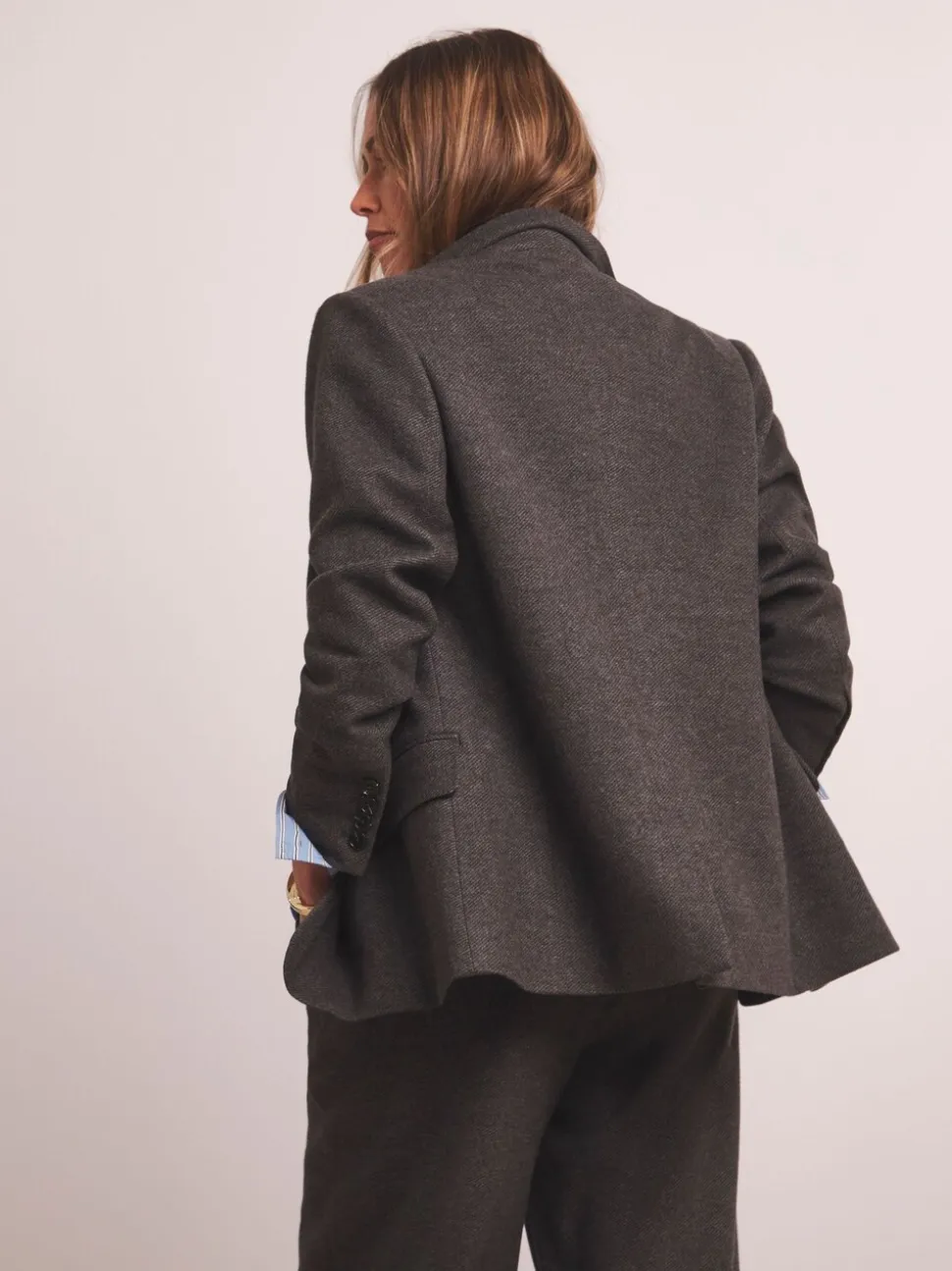 Anthology By JD Williams Premium Herringbone Single Breasted Blazer