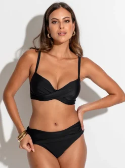 Antraciet zwart - Pour Moi Free Spirit Bikinibroekjes