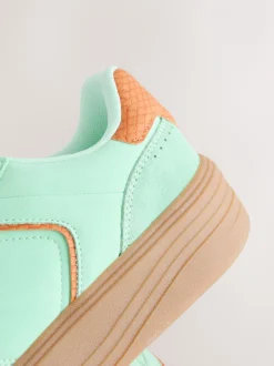 Aqua - Chunky sneakers met veters en plateauzool