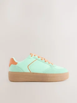 Aqua - Chunky sneakers met veters en plateauzool