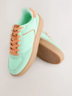 Aqua - Chunky sneakers met veters en plateauzool