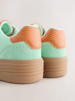 Aqua - Chunky sneakers met veters en plateauzool