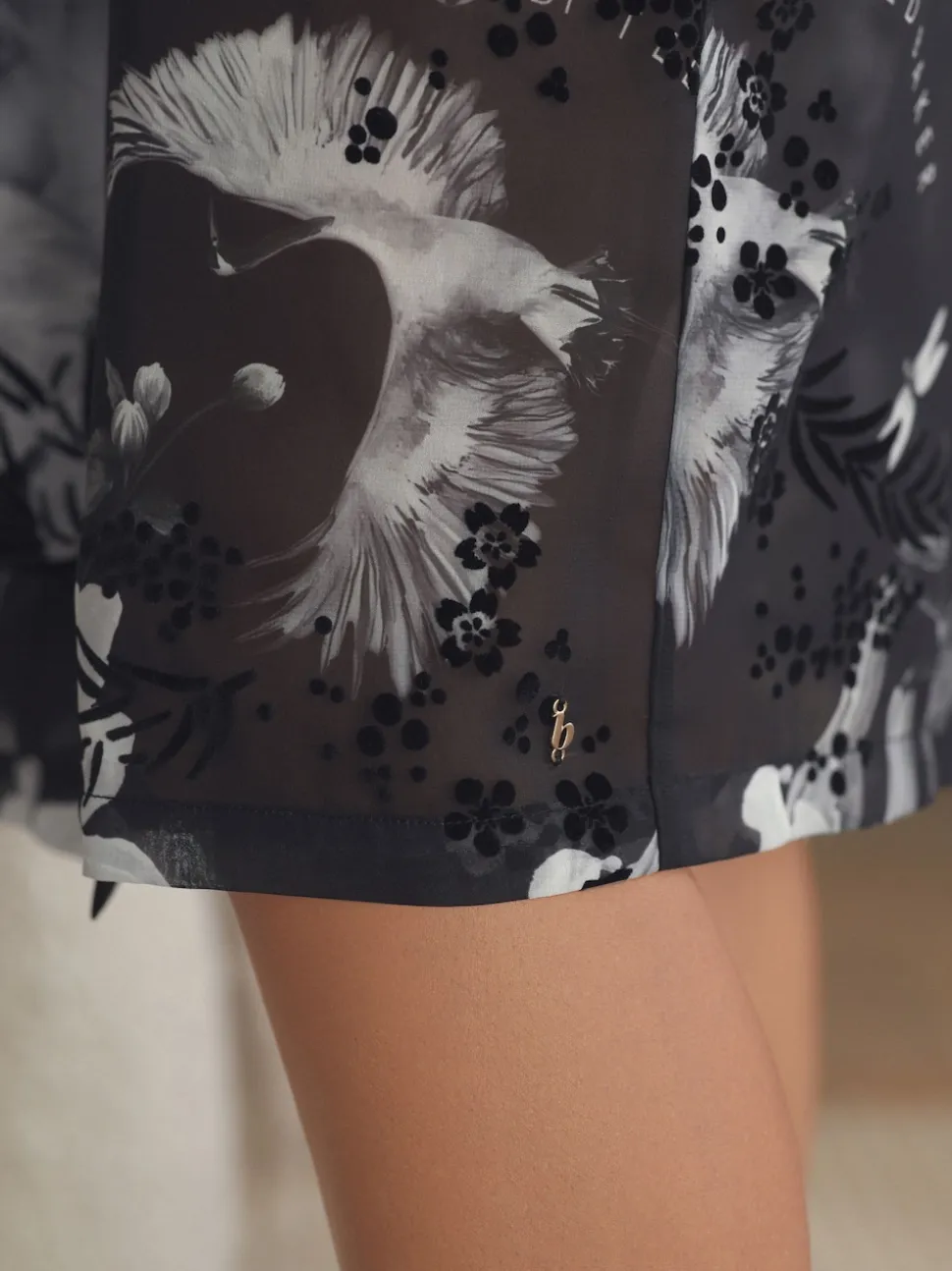 B by Ted Baker Black Bird Robe