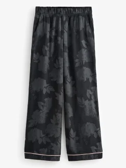 B by Ted Baker Black Jacquard Floral Cami Pyjamas