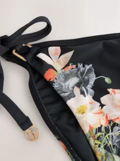B by Ted Baker Koi Tie Side Black Briefs
