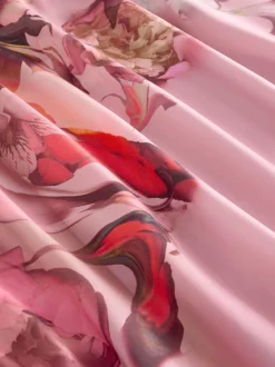 B by Ted Baker Pink Floral Satin Jersey Pyjamas