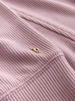 B by Ted Baker Pink Ottoman Rib Lounge Top