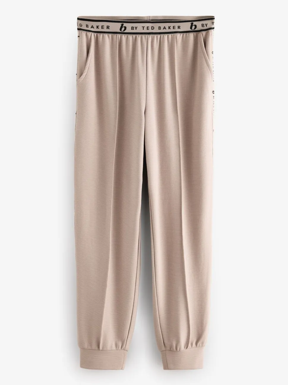 B by Ted Baker Pink Ribbed Cuffed Joggers
