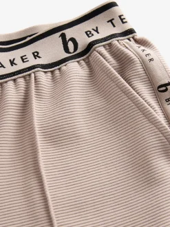 B by Ted Baker Pink Ribbed Cuffed Joggers
