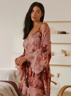 B by Ted Baker Pink Satin Robe