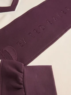 B by Ted Baker rugbytop met rode strepen
