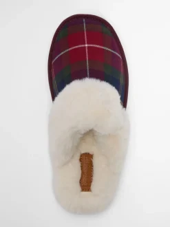 Barbour® Claudia Tartan Mule Slippers