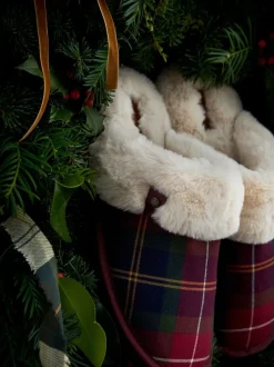 Barbour® Claudia Tartan Mule Slippers
