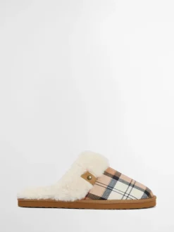 Barbour Claudia Tartan Mule Slippers