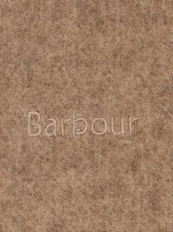 Beige - Barbour® geweven sjaal van lamswol
