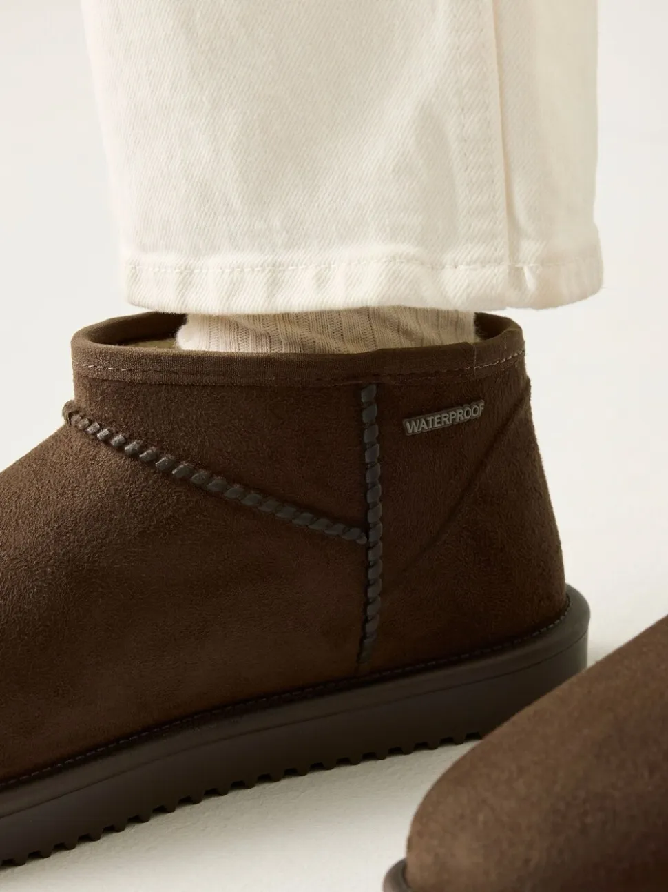 Beige - Regatta Adult Risley Short Cosy Lined Waterproof Boots