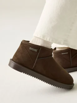 Beige - Regatta Adult Risley Short Cosy Lined Waterproof Boots
