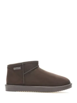 Beige - Regatta Adult Risley Short Cosy Lined Waterproof Boots