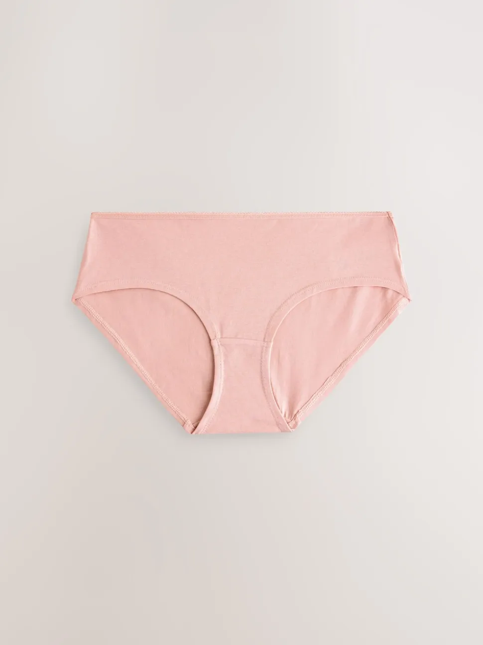 Bessenkleur/roze - Set van 7 slips met hoog katoengehalte