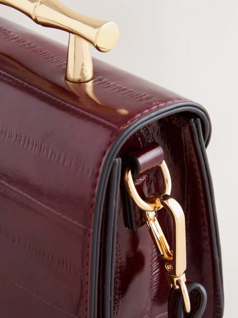 Bessenrood - Gold Hardware Top Handle Bag