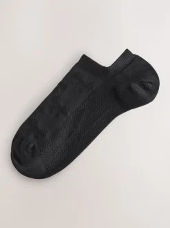 Black Bow Texture - 4 paar sneakersokken