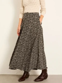 Black Mono Texture - FatFace midirok