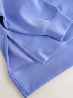 Blauw - Active Modal Supersoft Cowl Neck Jumper