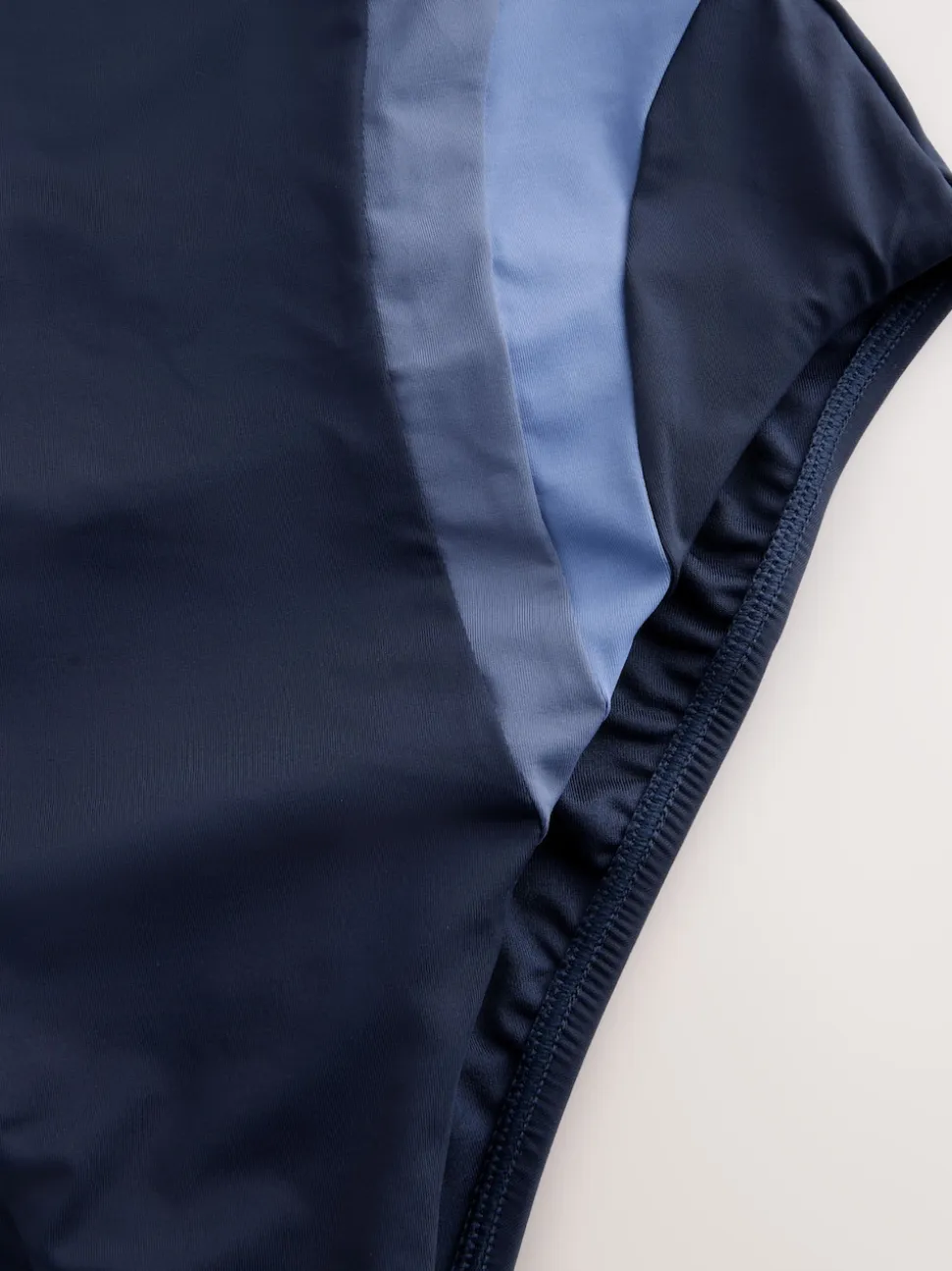 Blauw - Active Scoop-badpak met buikorrectie