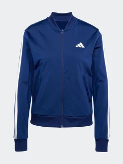 Blauw - adidas Essentials trainingspak met 3 strepen