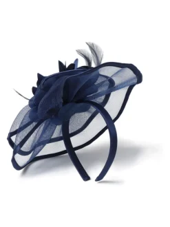 Blauw - Aela Blush Pink Large Fascinator