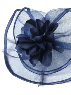 Blauw - Aela Blush Pink Large Fascinator