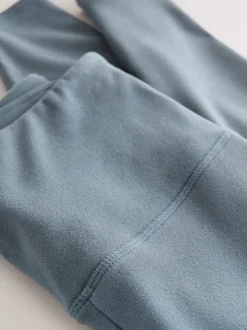 Blauw - Behaaglijke fleece legging